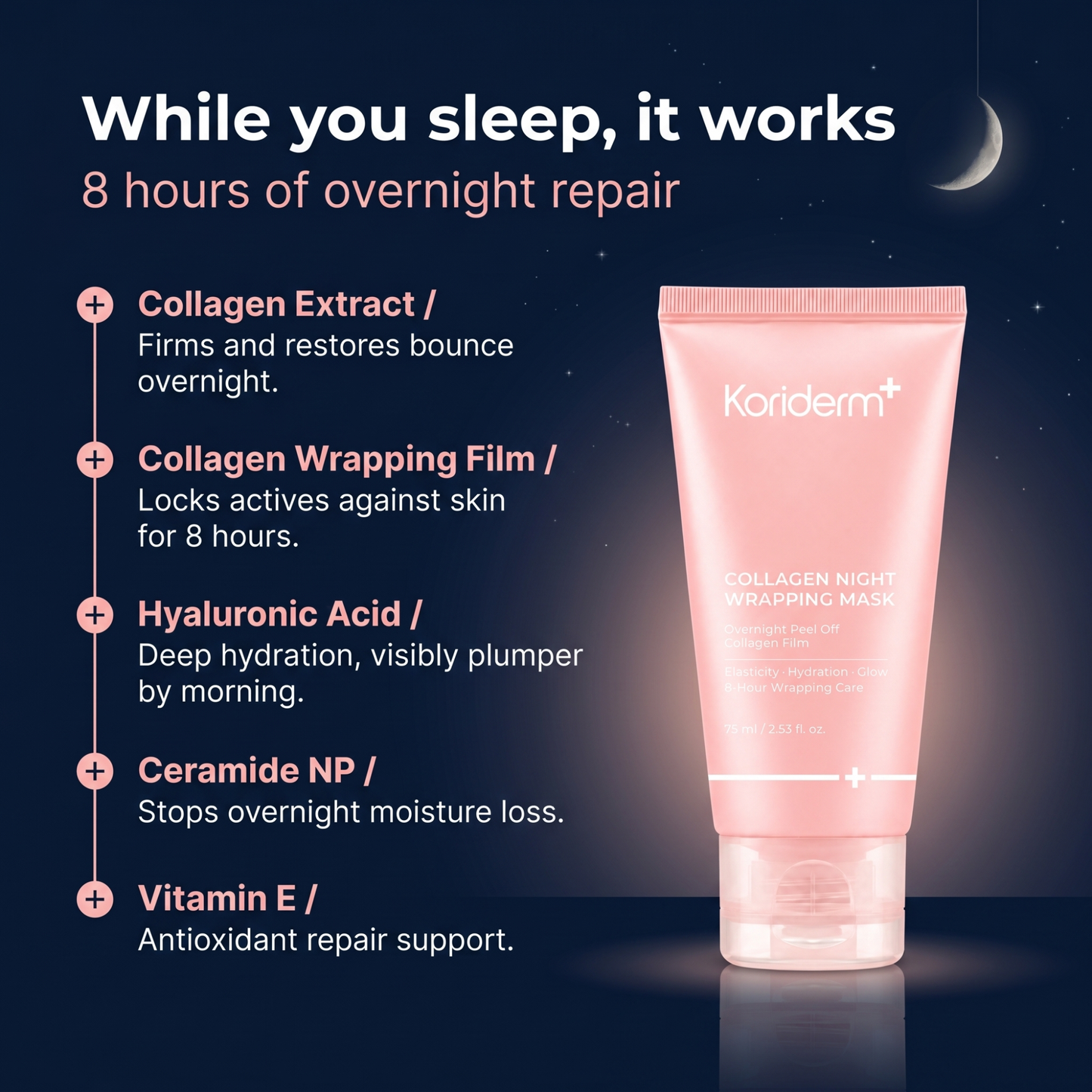 Koriderm™ Collagen Night Wrapping Mask