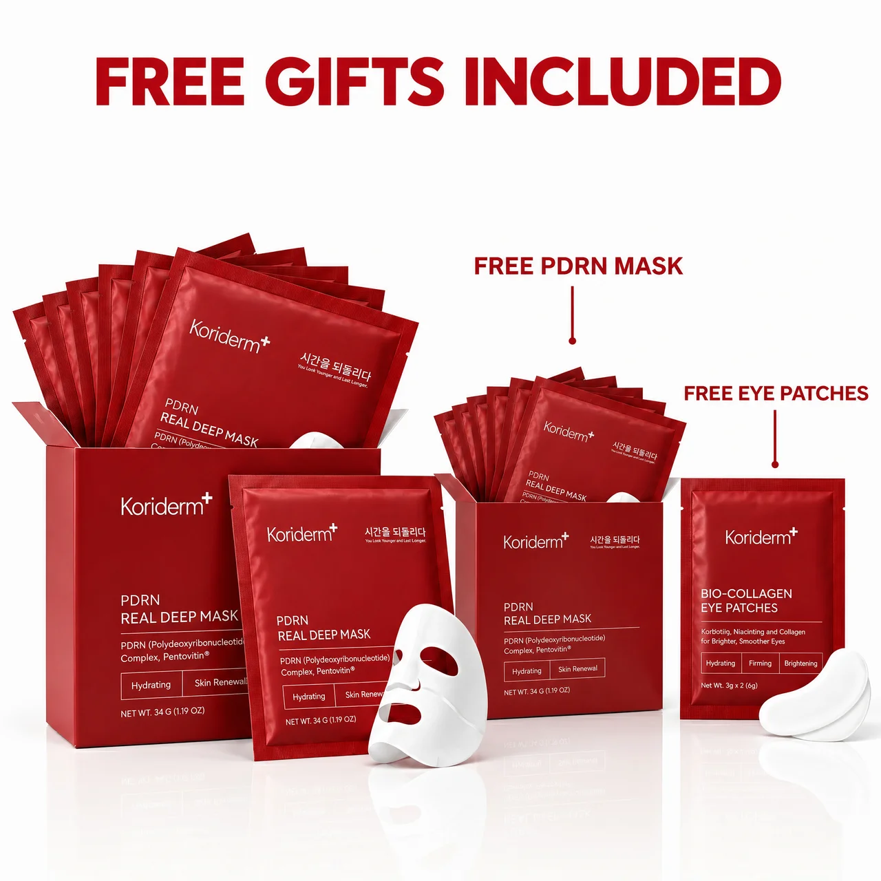 PDRN Deep Mask - 4 Masks